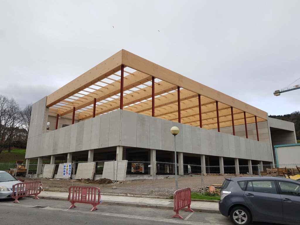 obra Urnieta polideportivo Urnieta: Fallece un trabajador en las obras del polideportivo