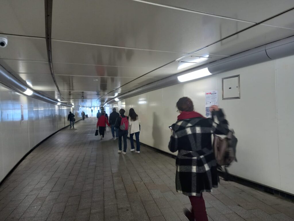 pasadizo1 El pasadizo de Egia cierra a partir del jueves