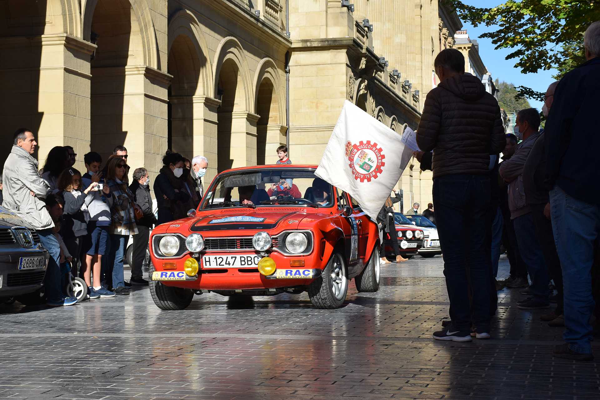 rally RACVN Comienzo inmejorable del Rallye de Clásicos del RACVN en San Sebastián