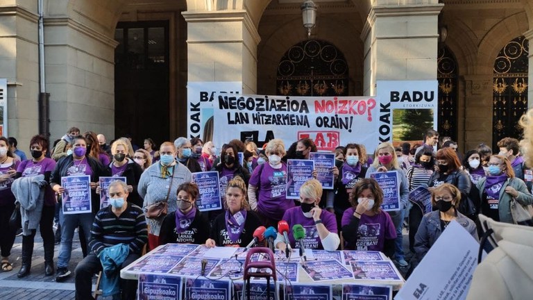 residencias28 Residencias: ELA y LAB convocan una nueva jornada de huelga este jueves