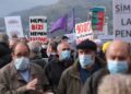Archivo. Manifestación de pensionistas el 13 de noviembre de 2021 en Donostia. Fotos: Santiago Farizano