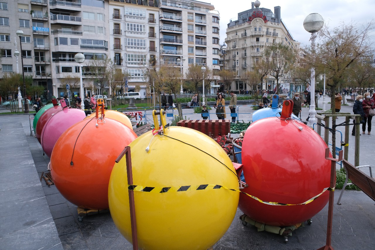 Navidad: Una bailarina sobre el Urumea dará la bienvenida el viernes a las fiestas 4 Navidad: Una bailarina sobre el Urumea dará la bienvenida el viernes a las fiestas