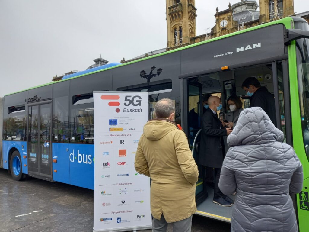 5Gbus1 Dbus, primera flota del Estado en incorporar 5G