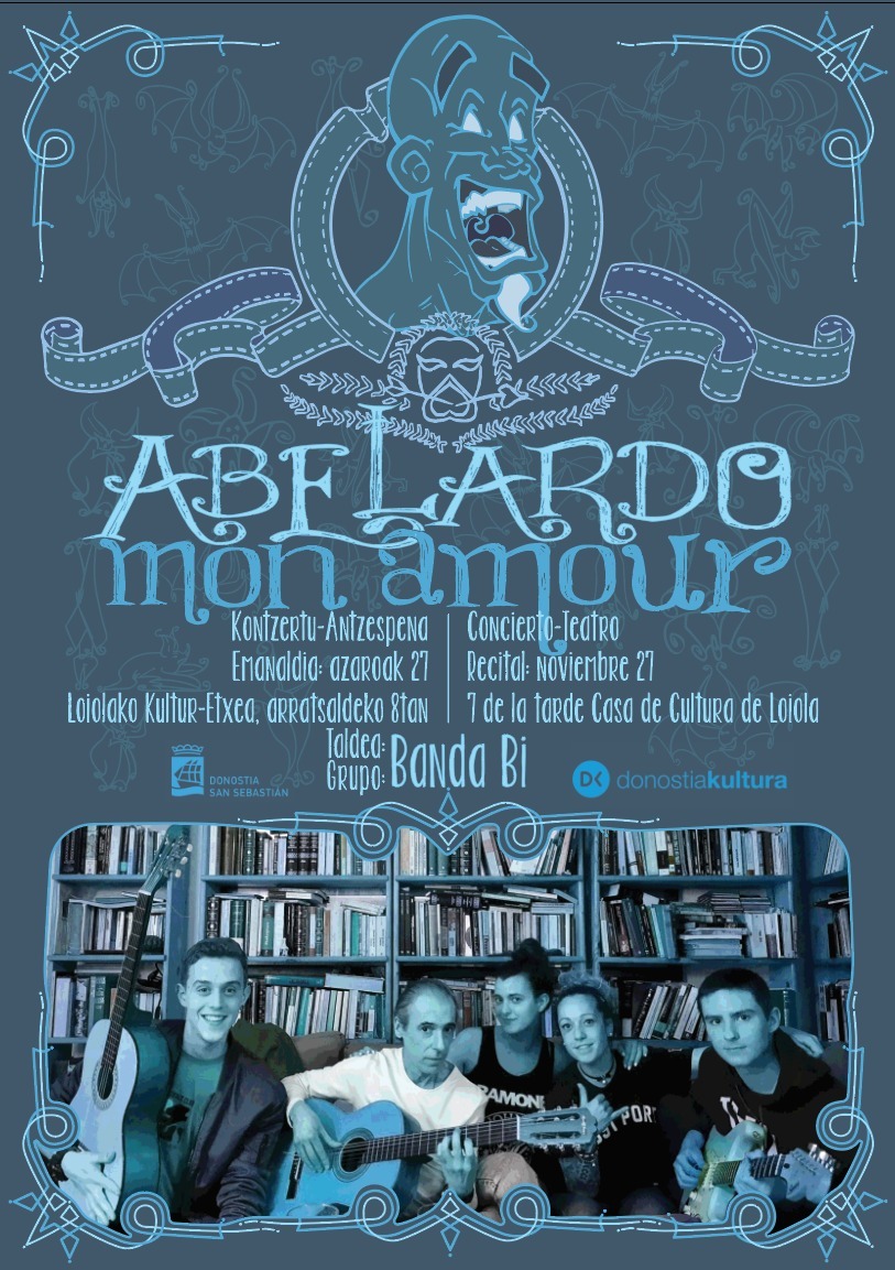 Abelardo mon amour 'Abelardo mon amour' con Banda Bi en Loiola Kultura Etxea