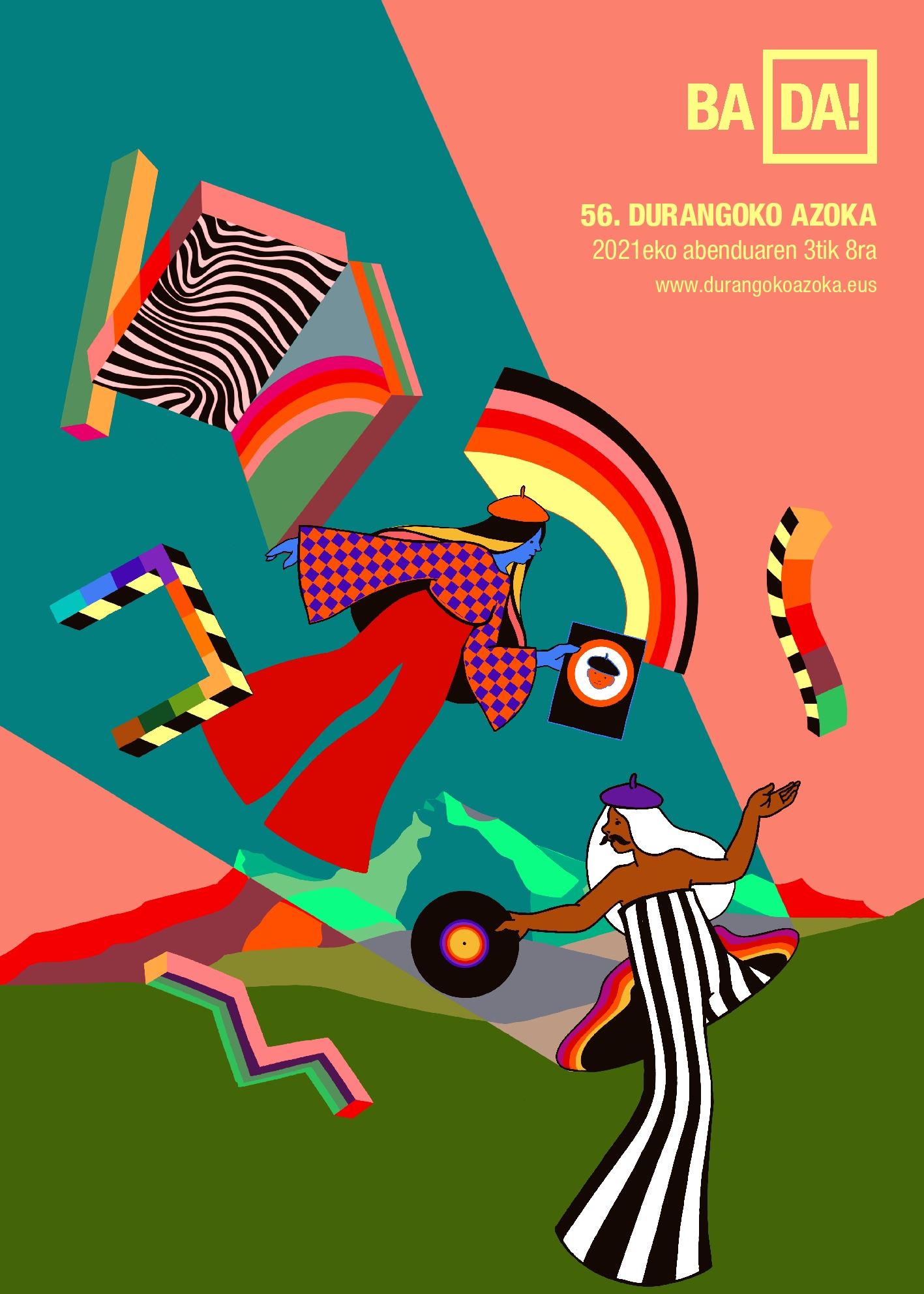 Cartel Feria Durango La obra 'Rutas Mitológicas Vascas' verá la luz en la Feria de Durango