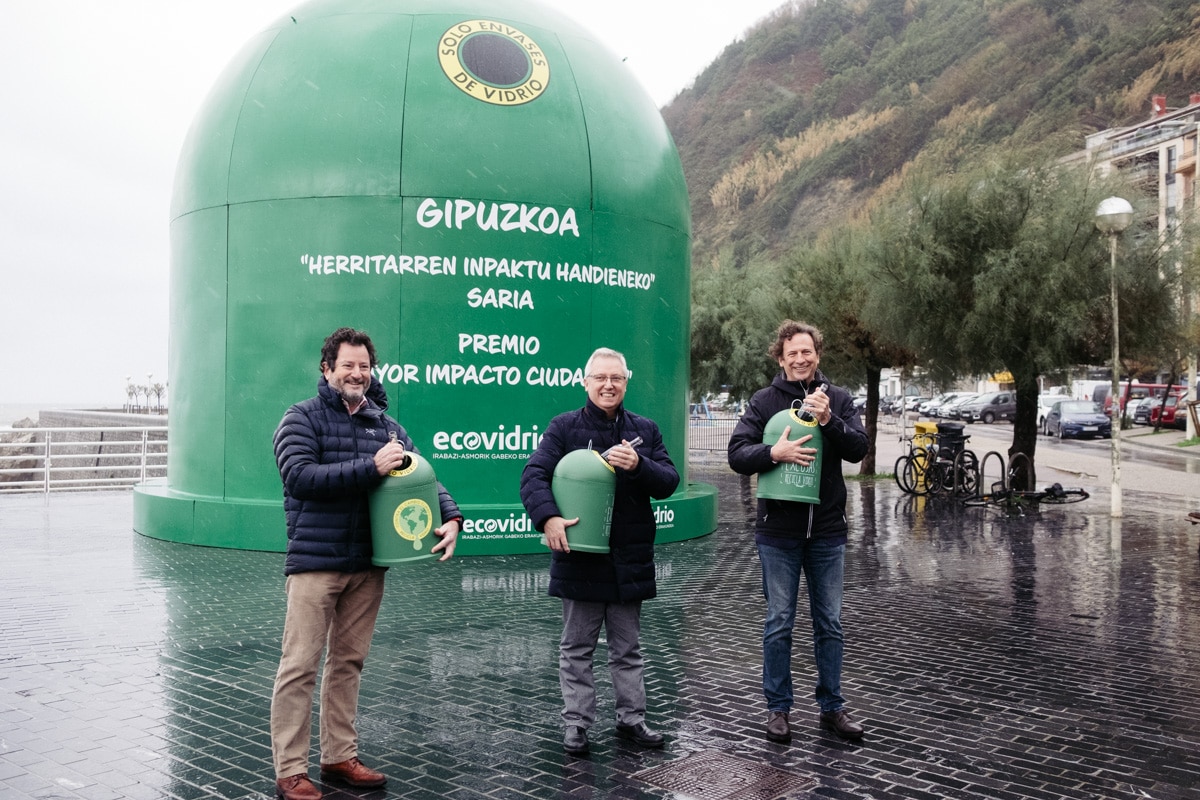 DSCF7036 - Gipuzkoa recibe "el contenedor de reciclaje más grande del mundo"