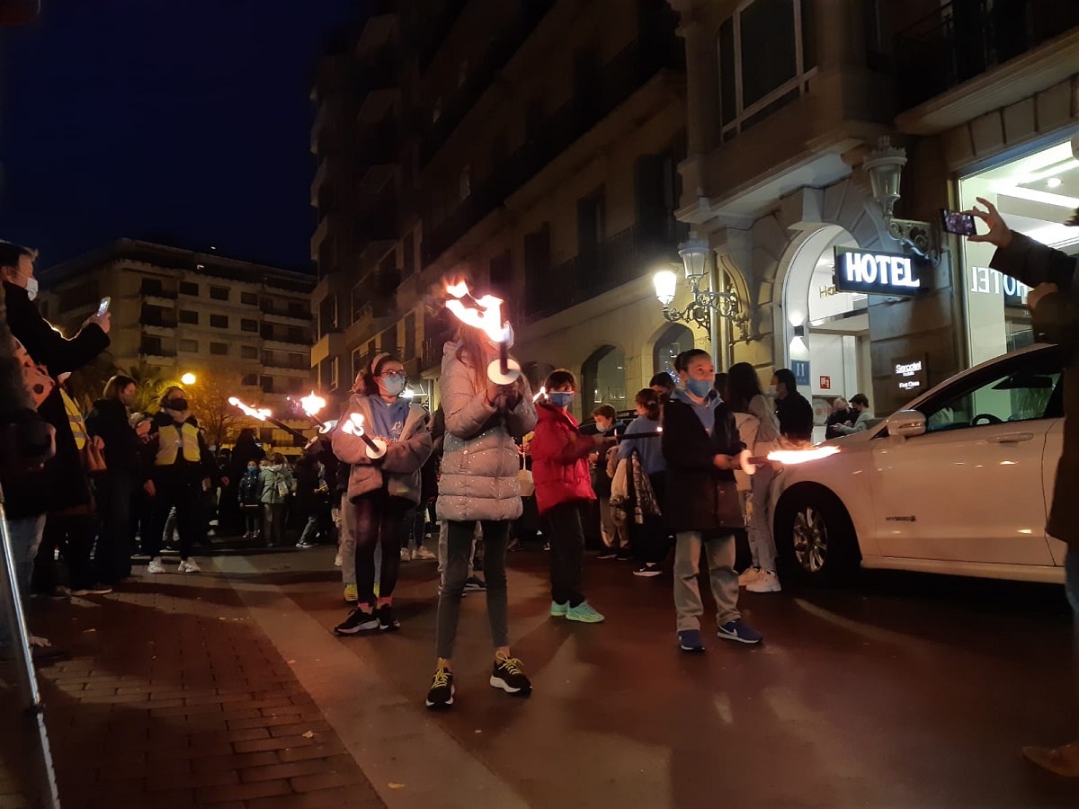 Laterne4 Laternes en el Centro de Donostia