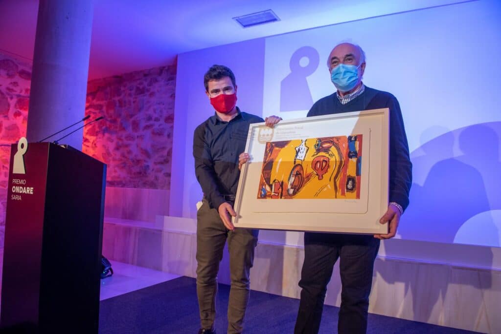 Ondare Juan Mari Beltrán recibe el IV Premio Ondare