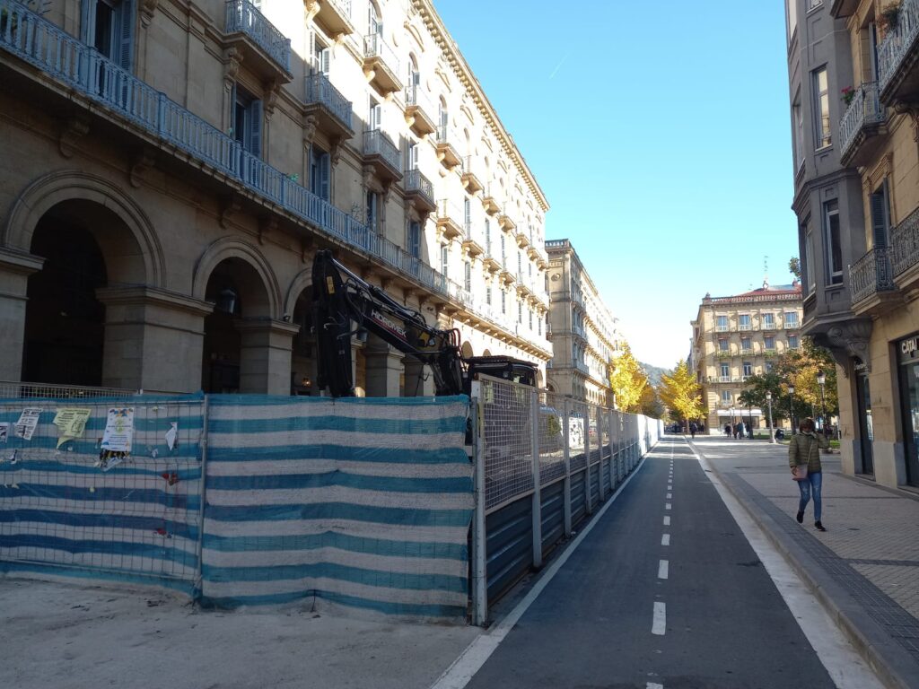 San Martin obra Donostia tendrá en 2023 una zona Centro sin vehículos privados y ganará espacios verdes
