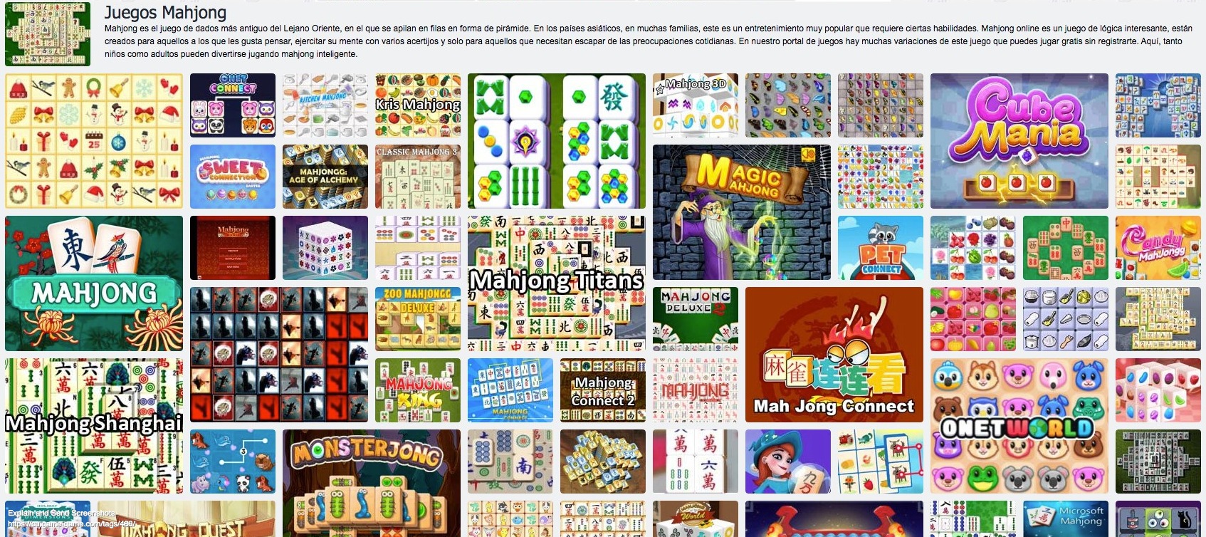 Juegos de Mahjong en línea gratis en pantalla completa sin descarga