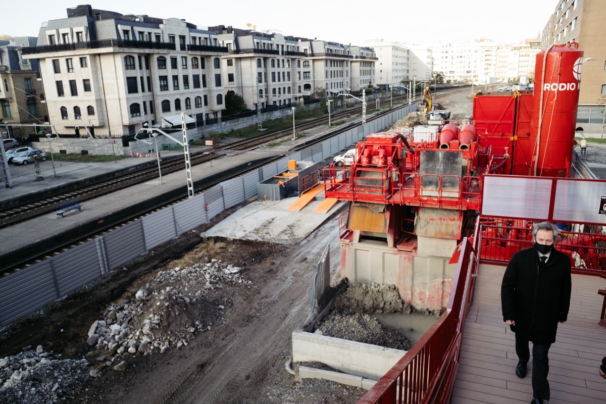 donostitik obras estacion del norte 03 Imágenes de las obras en la estación de Atotxa