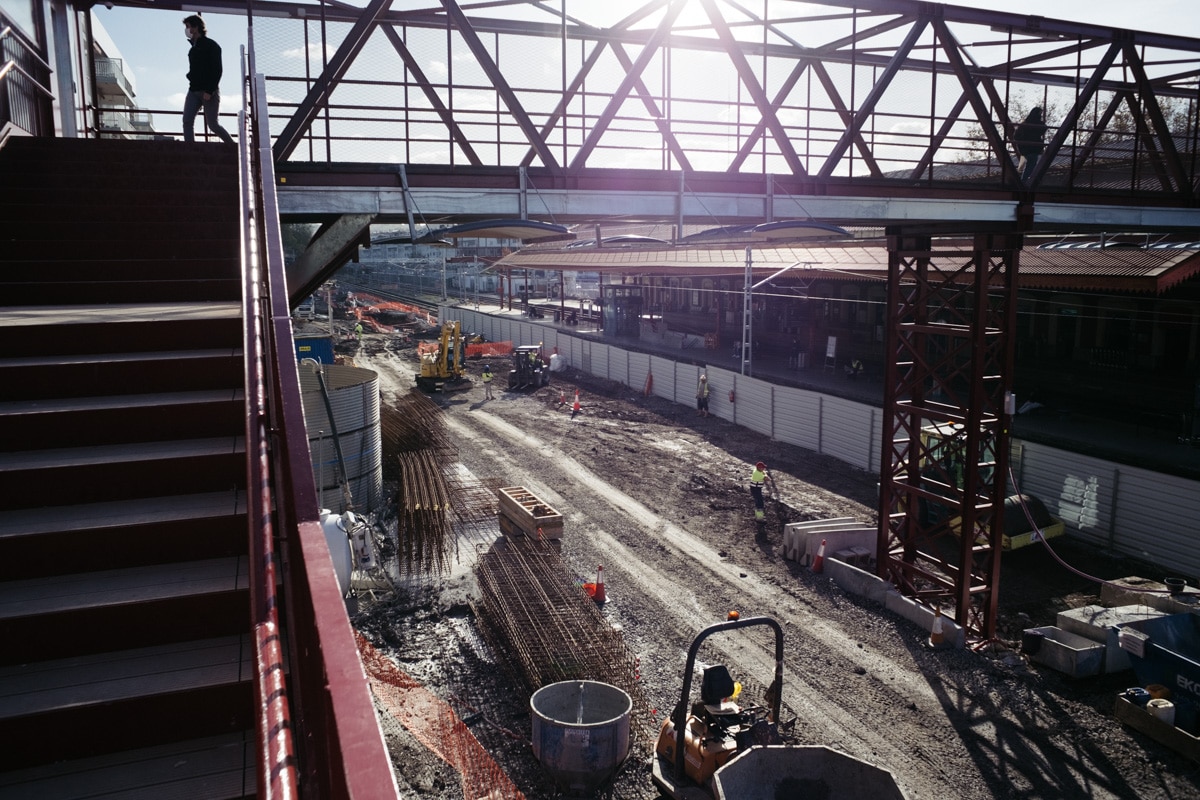 donostitik obras estacion del norte 05 Imágenes de las obras en la estación de Atotxa