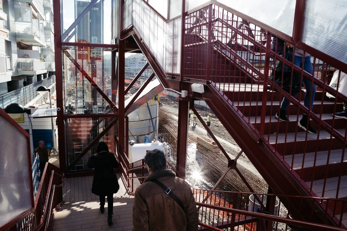 donostitik obras estacion del norte 07 Imágenes de las obras en la estación de Atotxa