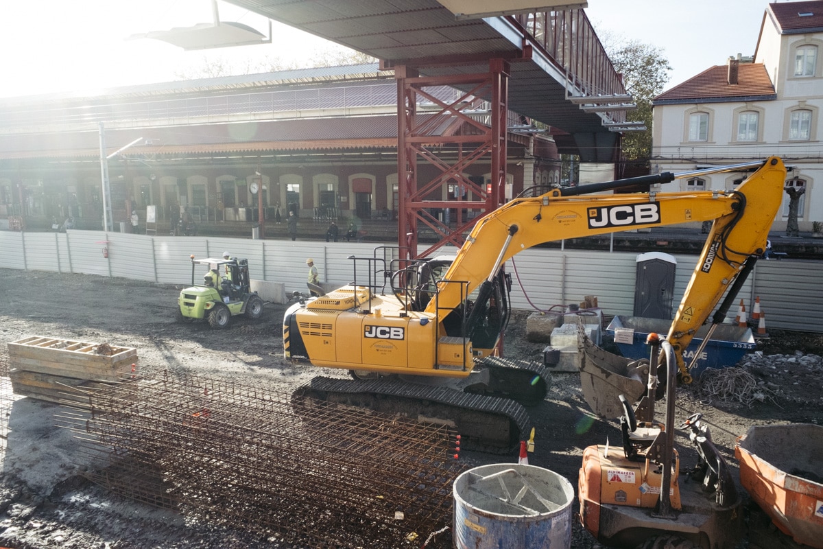 donostitik obras estacion del norte 15 Imágenes de las obras en la estación de Atotxa