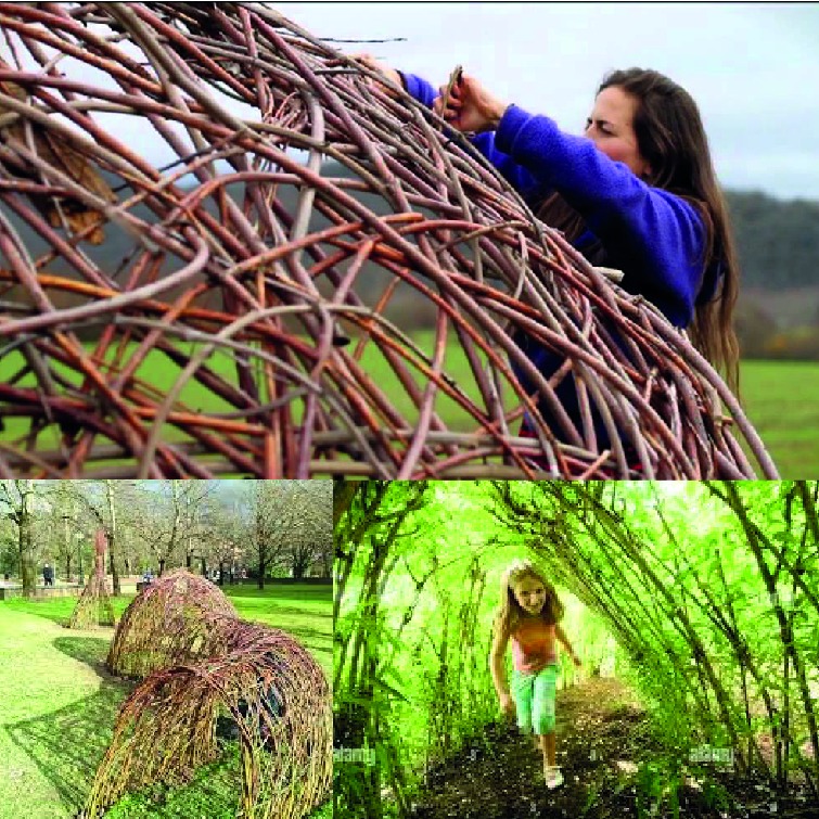 mimbre2 Taller de 'Uliako Lore Baratzak' para trabajar con mimbre