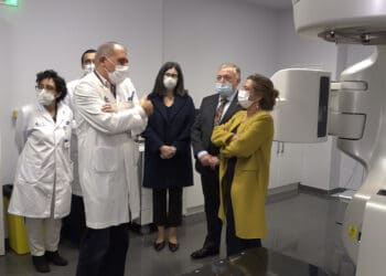 Visita a Onkologikoa de Sagardui. Foto: Gobierno vasco