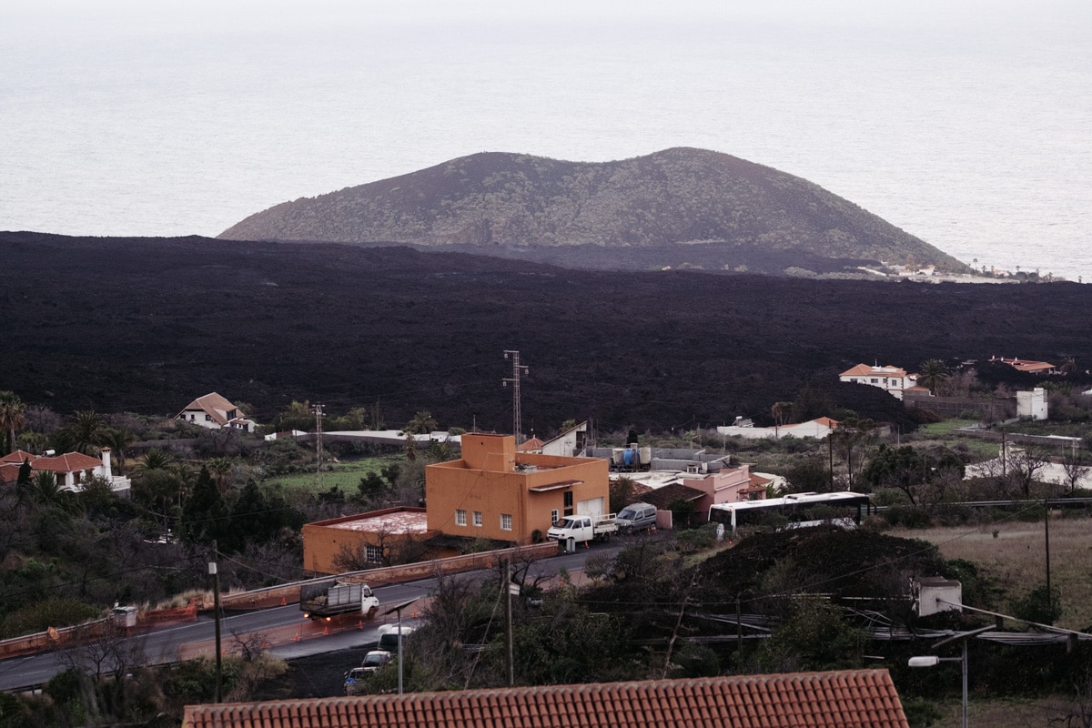 DSCF1101 - El volcán se 'apaga' en La Palma pero no acaba la labor de los voluntarios vascos