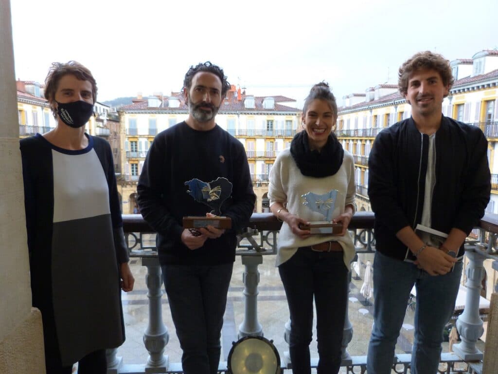 Euskadi de plata Amaia Telleria y Jon Bilbao, premiados por el Gremio de Librerías de Gipuzkoa