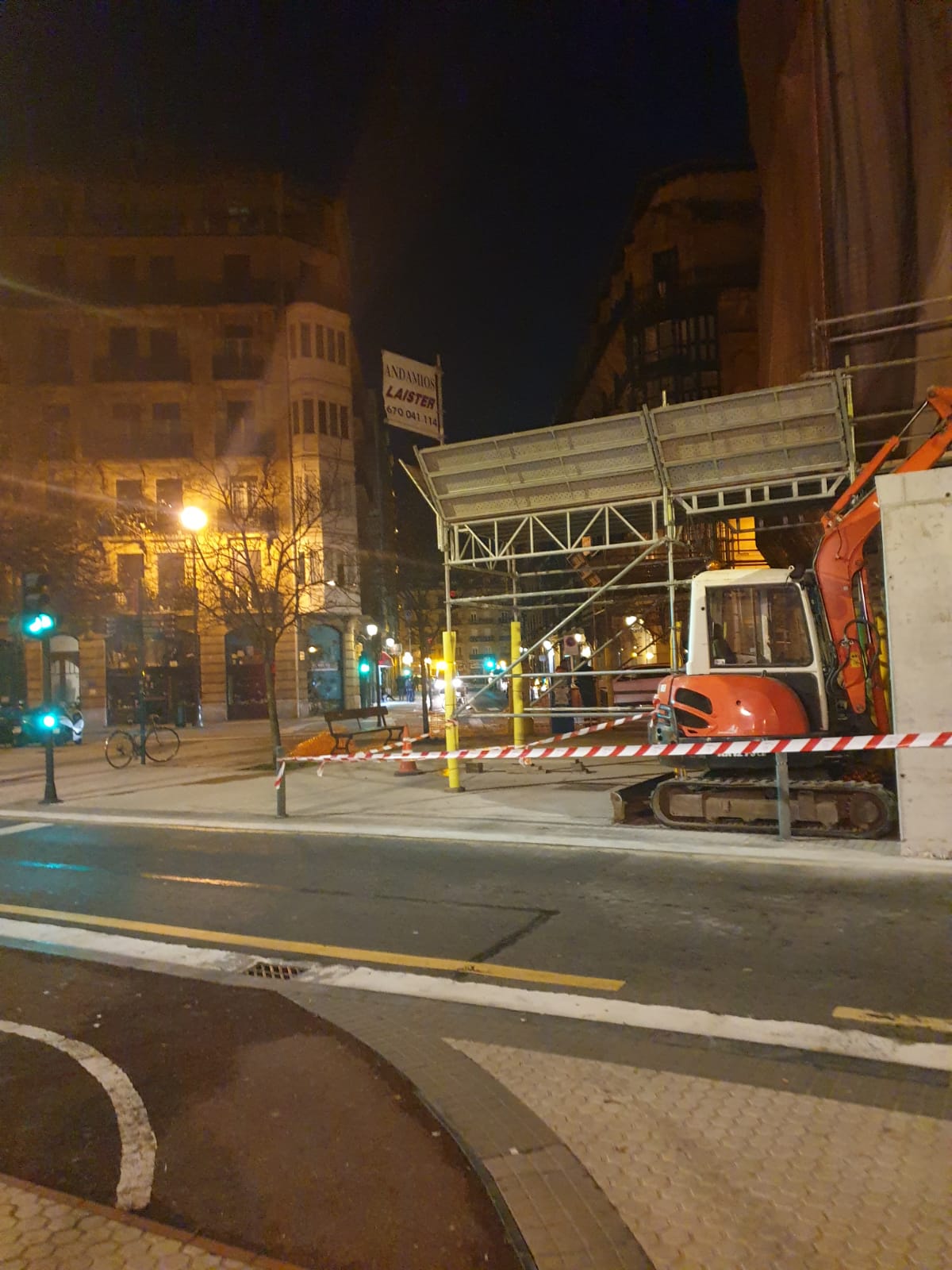 domingo en Bellas Artes Queja de los vecinos de Prim por las obras del Bellas Artes en día festivo