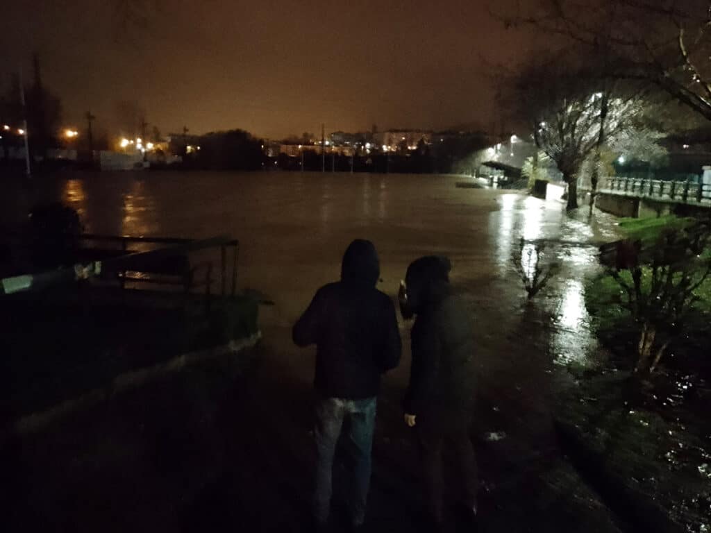 Numerosos incidentes por las lluvias en Gipuzkoa 14 hernani rugby 1200 Numerosos incidentes por las lluvias en Gipuzkoa