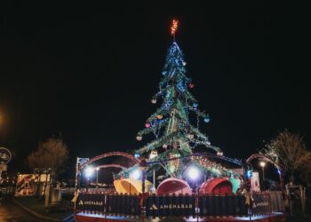 Navidad en Donostia. Foto: Santiago Farizano