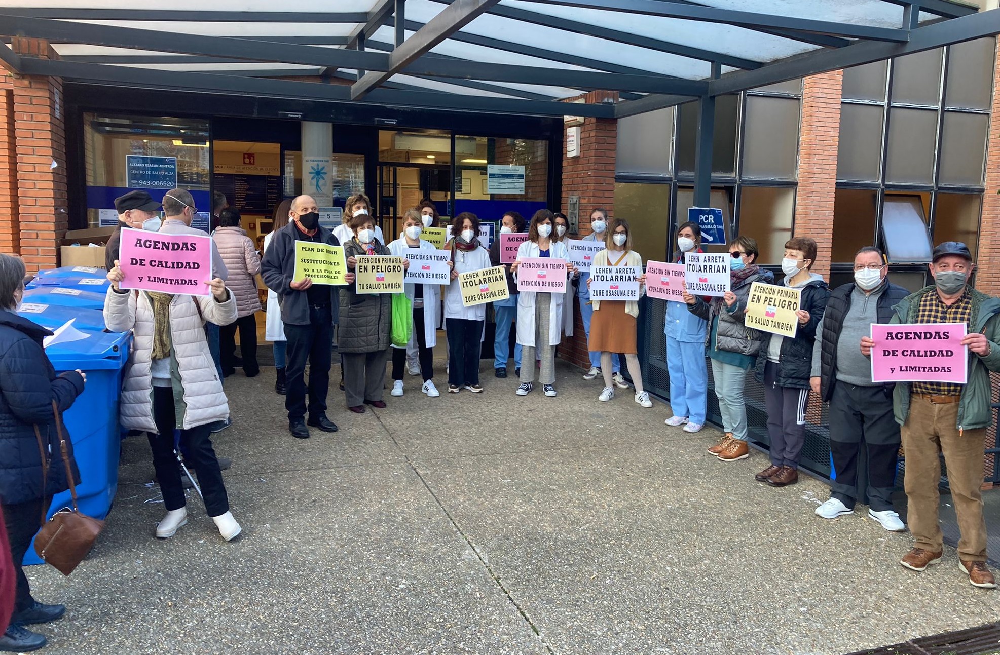 Altza.Lab Manifestaciones el día 23 por "la situación de Osakidetza"