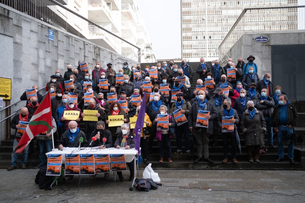 DSCF1903 Los pensionistas vascos llaman a salir a las calles el sábado