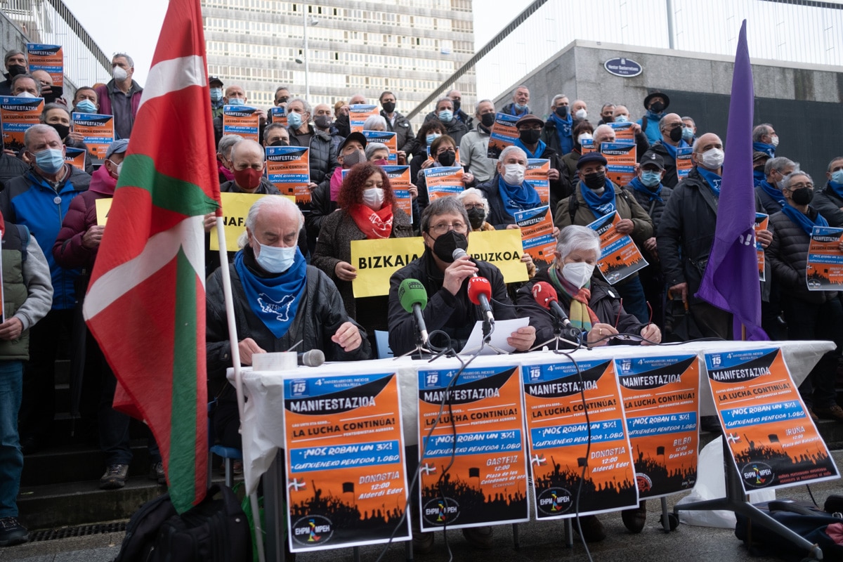 DSCF1909 Los pensionistas vascos llaman a salir a las calles el sábado