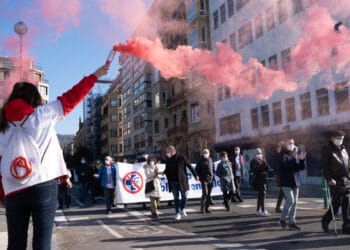 Imagen de archivo. Manifestación a favor de la sanidad pública en Euskadi. Fotos: Santiago Farizano