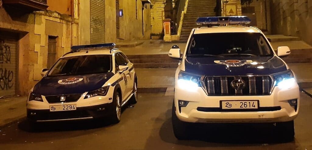Ertzaintza1 Donostia: Arrestados cuando robaban en el bar de un campo de fútbol