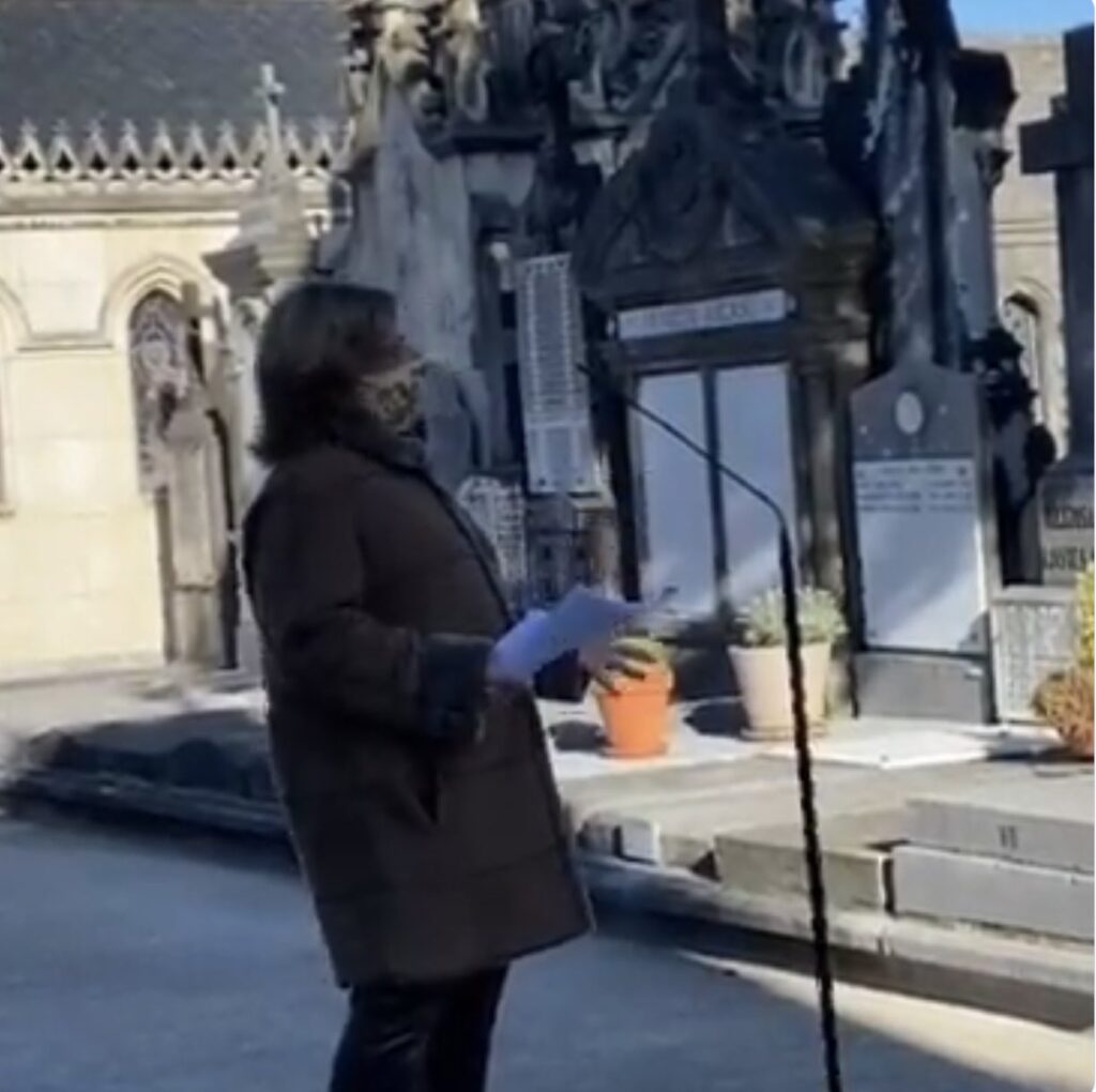 Homenaje Gregorio Ordonez Consuelo Ordóñez denuncia las "puertas giratorias de ETA" a la cúpula de Sortu