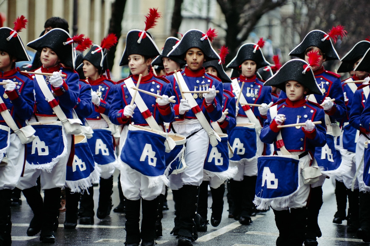 IMG4253 Casi 3.000 niños desfilarán en la Tamborrada infantil donostiarra