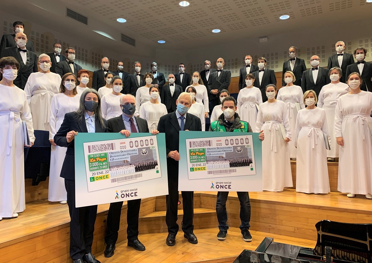 IMG 6269 El Orfeón Donostiarra en 5,5 millones de cupones de la ONCE
