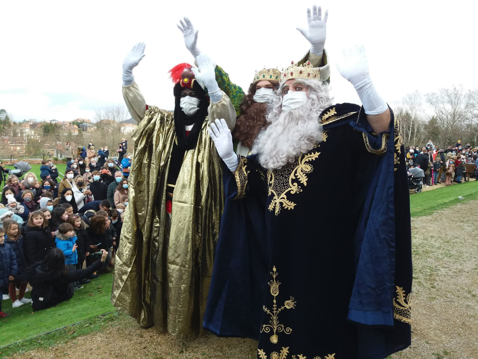 ReyesMagos2022 Los Reyes Magos ya pasean por Donostia