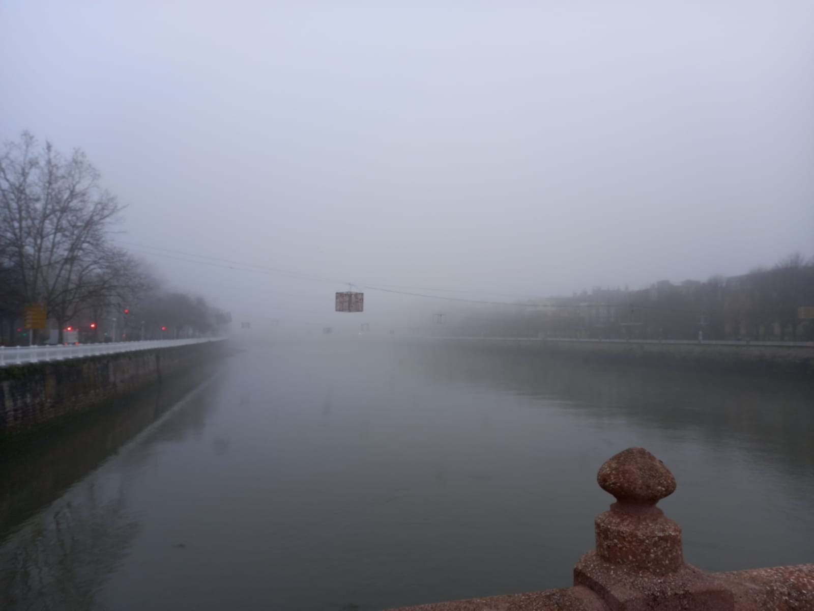 niebla La niebla, visitante efímera en Donostia