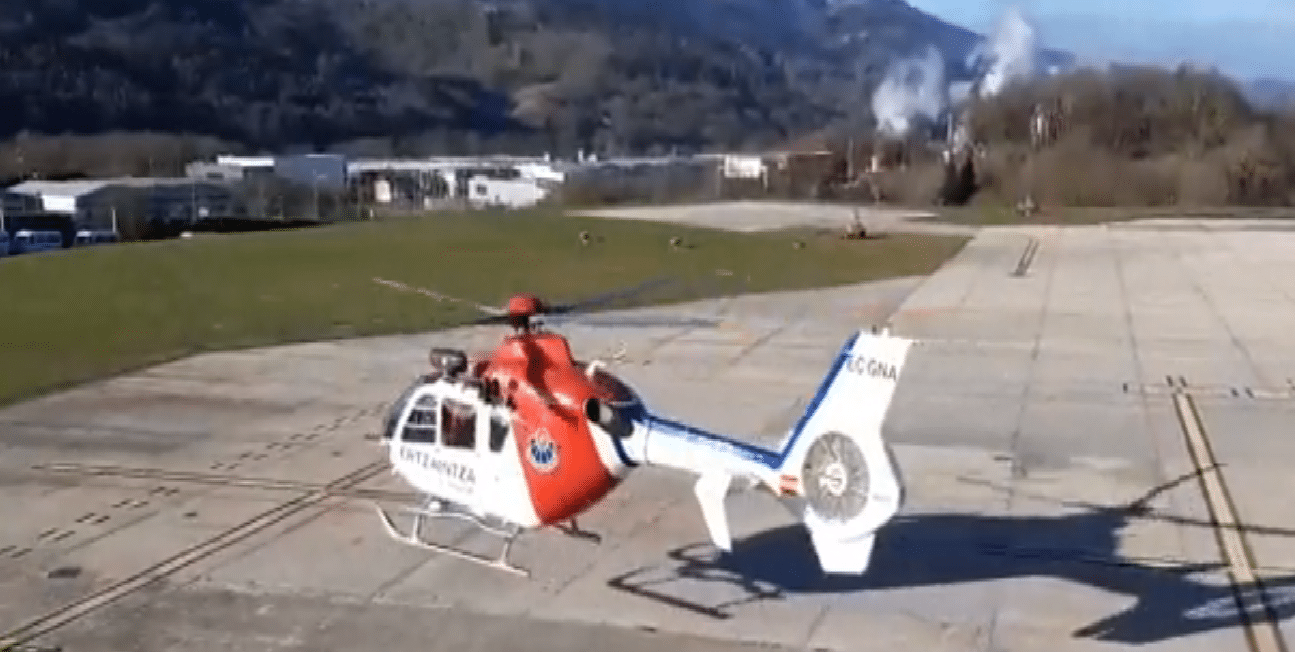 rescate Un montañero fallece en el monte Erlo (Azkoitia) tras sufrir un desvanecimiento