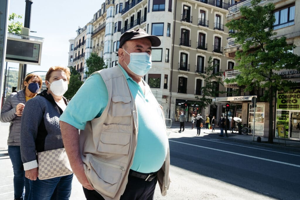 DSCF6590 Donostia suma 1.455 contagios en otra semana con cifras del covid a la baja