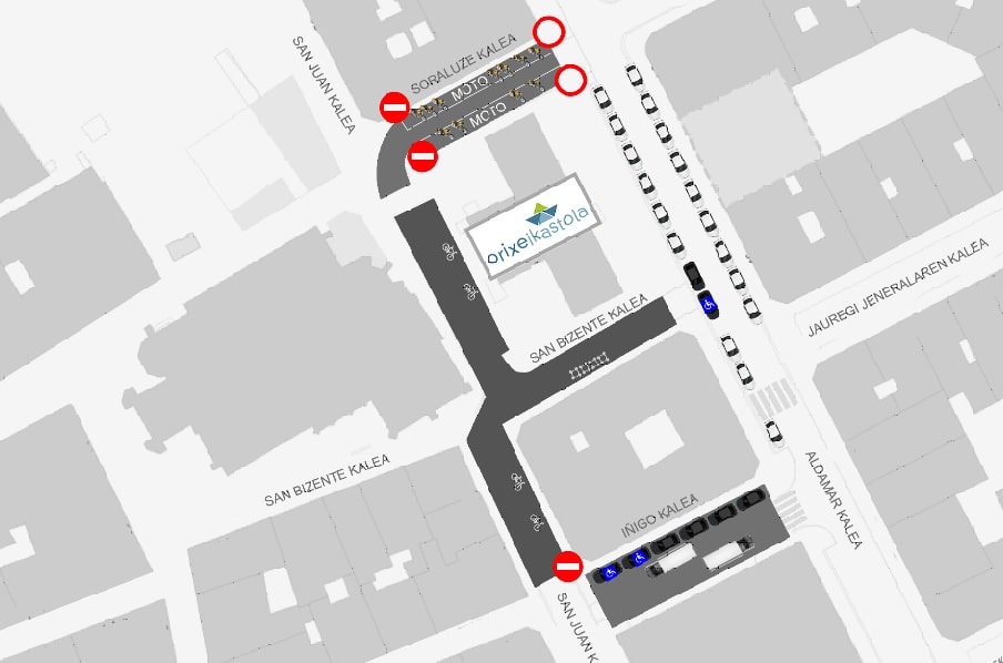 Comienza el remate de la peatonalización del entorno de Orixe 1 Plano Comienza el remate de la peatonalización del entorno de Orixe