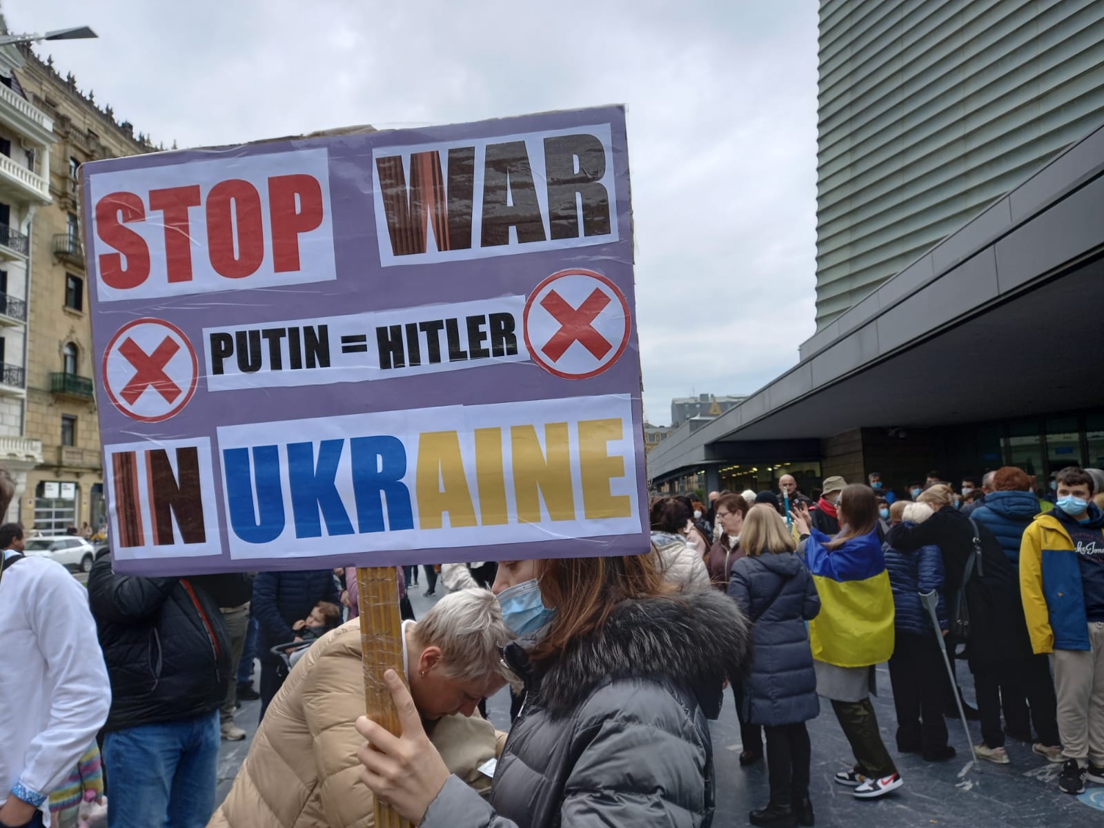 Solidaridad con el pueblo ucraniano desde San Sebastián 8 Ucrania5 Solidaridad con el pueblo ucraniano desde San Sebastián