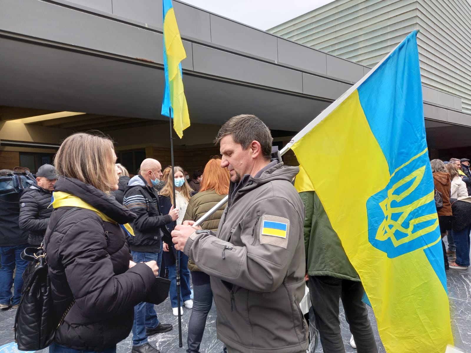 Ucrania6 - Solidaridad con el pueblo ucraniano desde San Sebastián