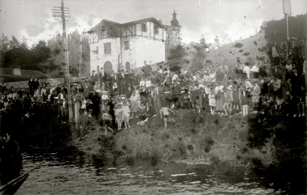ANO 1920 - Áncora lamenta el incendio de Villa Beste Aldekoa y lo achaca a "su abandono"