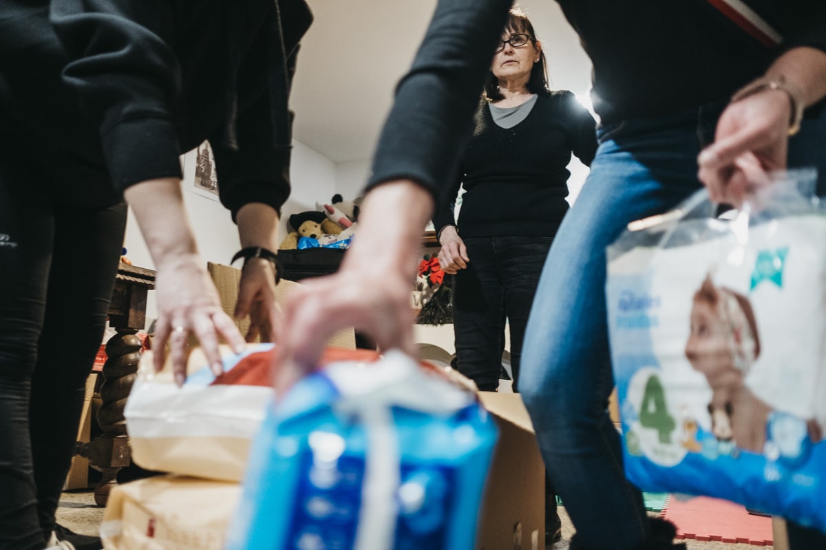 DSCF4543 Camiones solidarios de Gipuzkoa a Ucrania "a la máxima velocidad"