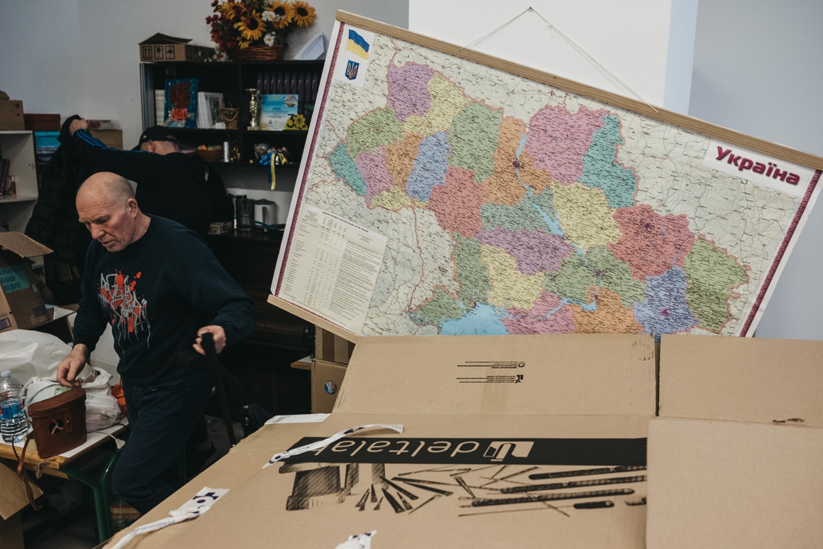 DSCF4599 Camiones solidarios de Gipuzkoa a Ucrania "a la máxima velocidad"