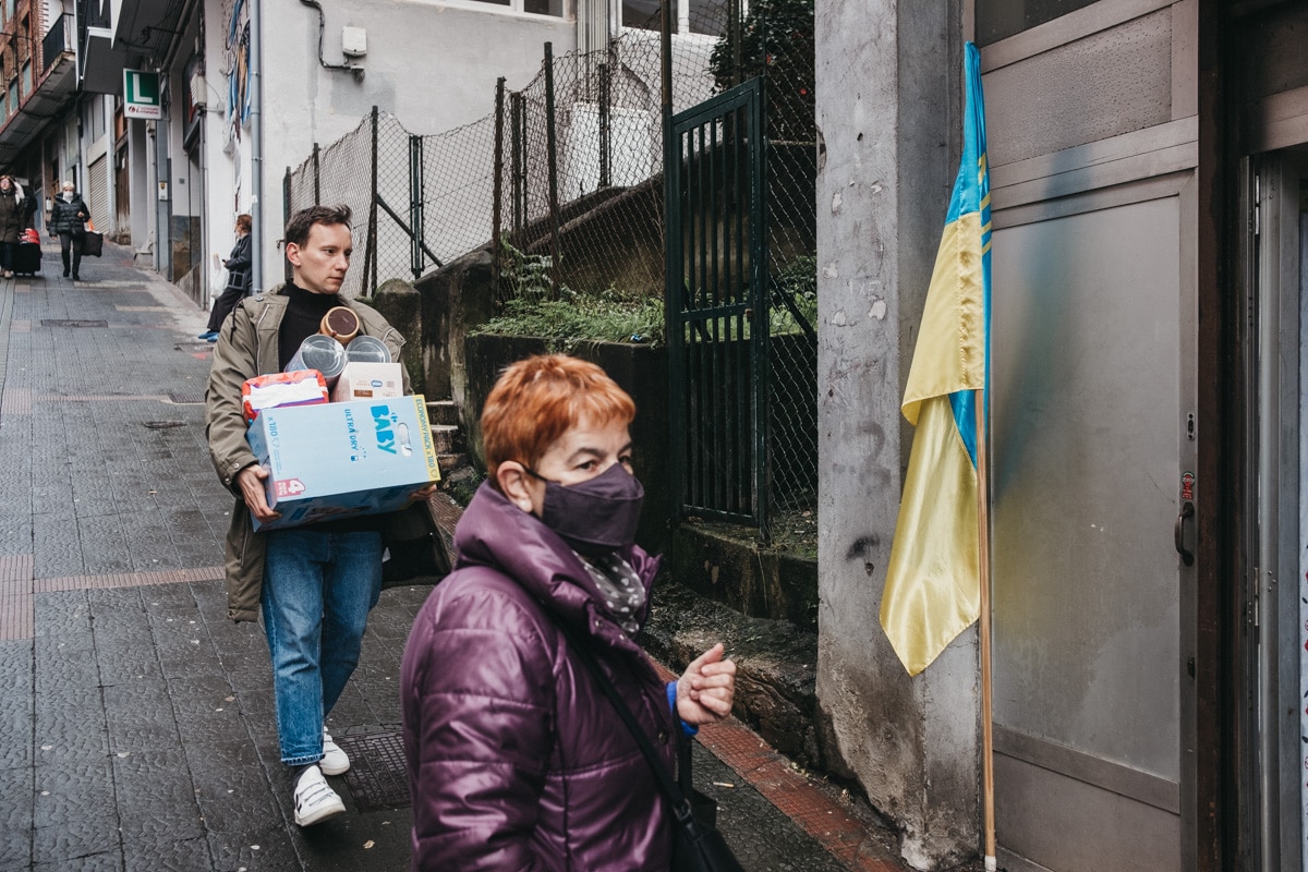 DSCF4808 Camiones solidarios de Gipuzkoa a Ucrania "a la máxima velocidad"