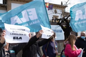 DSCF8753 Martutene: ELA pide que no haya funcionarios de prisiones de "dos niveles"