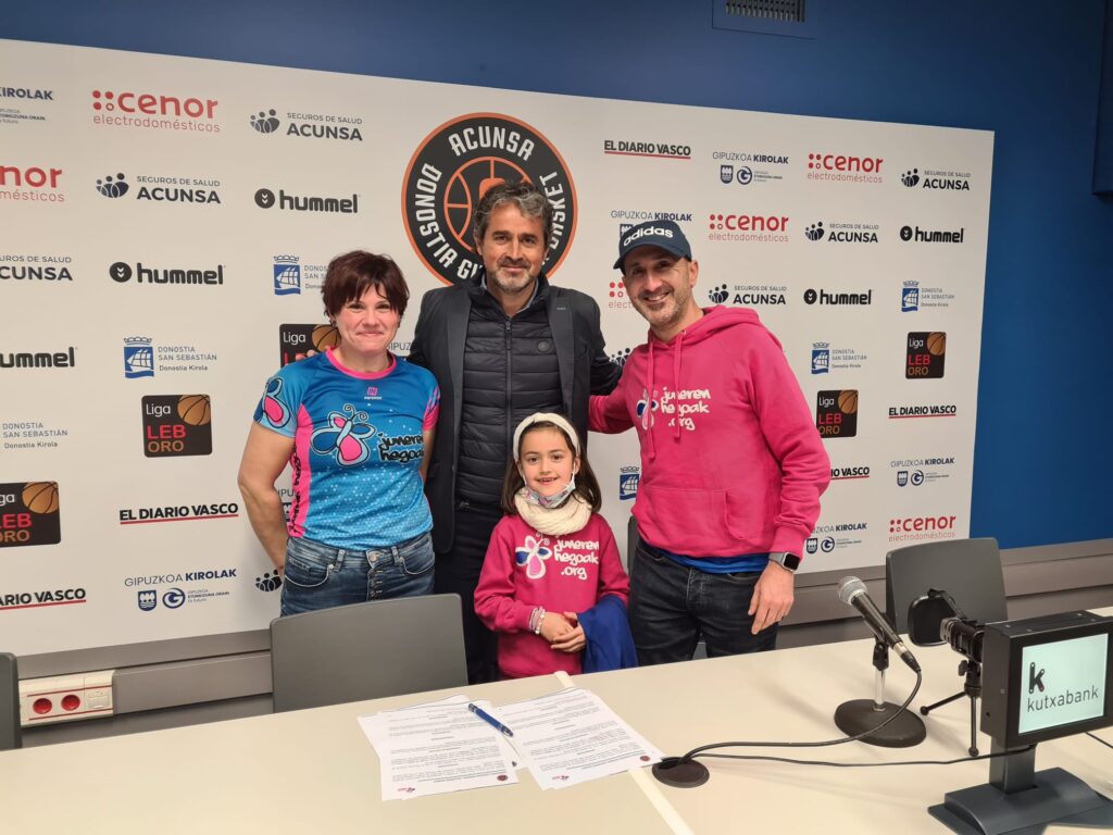 GBC Juneren Gipuzkoa Basket ayudará a Juneren Hegoak en su apoyo a las familias
