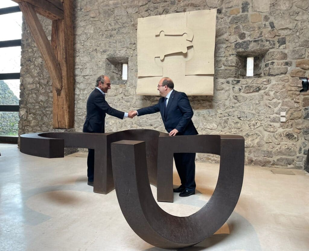 Iceta Chillida Eduardo Chillida: El Ministerio se implica en la celebración del centenario del artista
