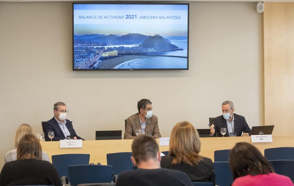 Kursaal El Kursaal aborda 2022 con optimismo tras haber iniciado su "reactivación"