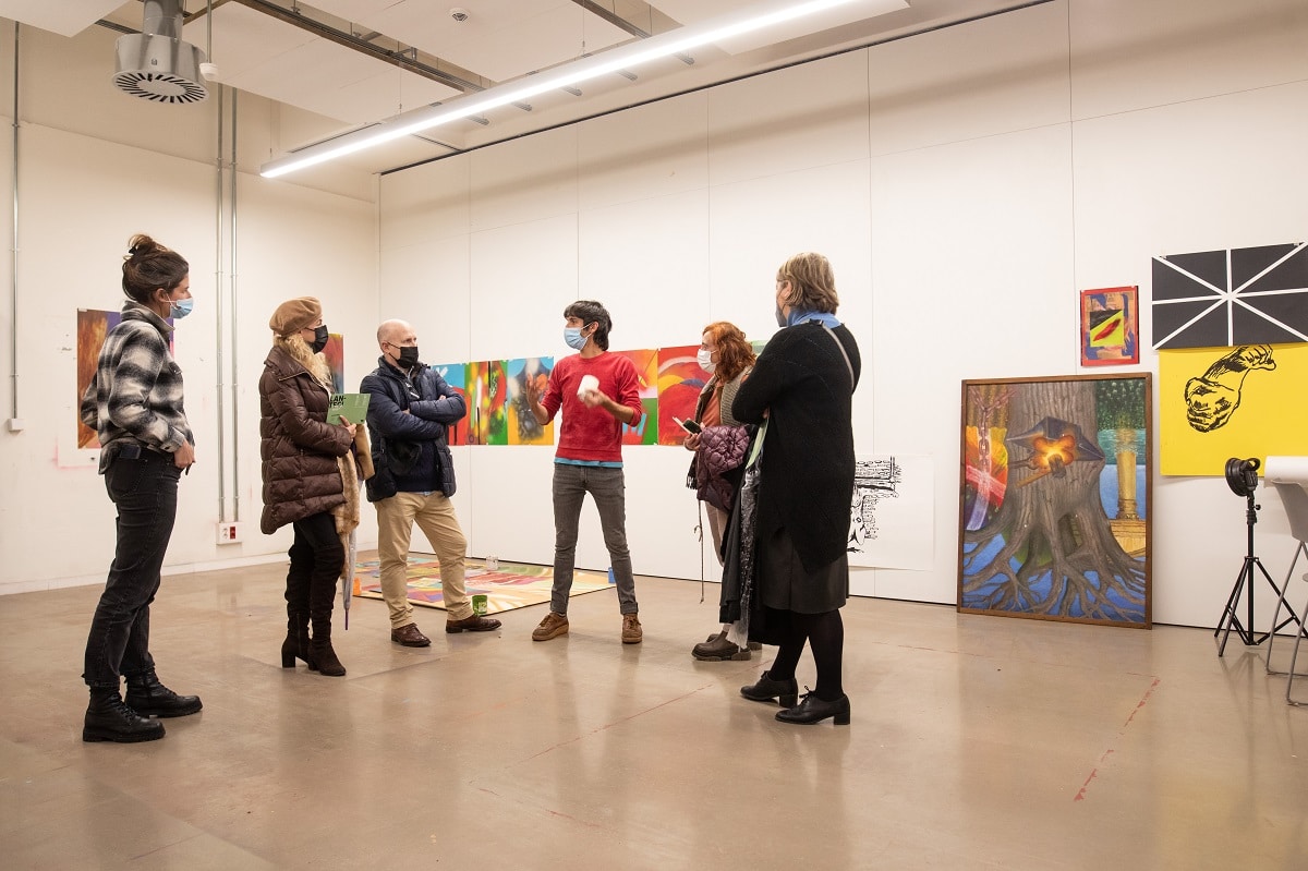 Lantegi irekiak 1 Los artistas residentes de Tabakalera abren sus estudios al público