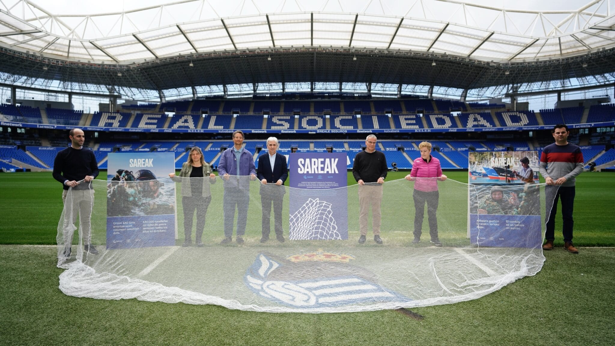 Sareak 1 scaled De la pesca a las porterías gracias a la Real Sociedad y las rederas